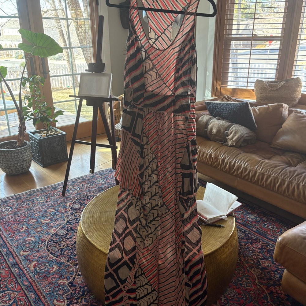 Thakoon Geometric Patterned Maxi Dress